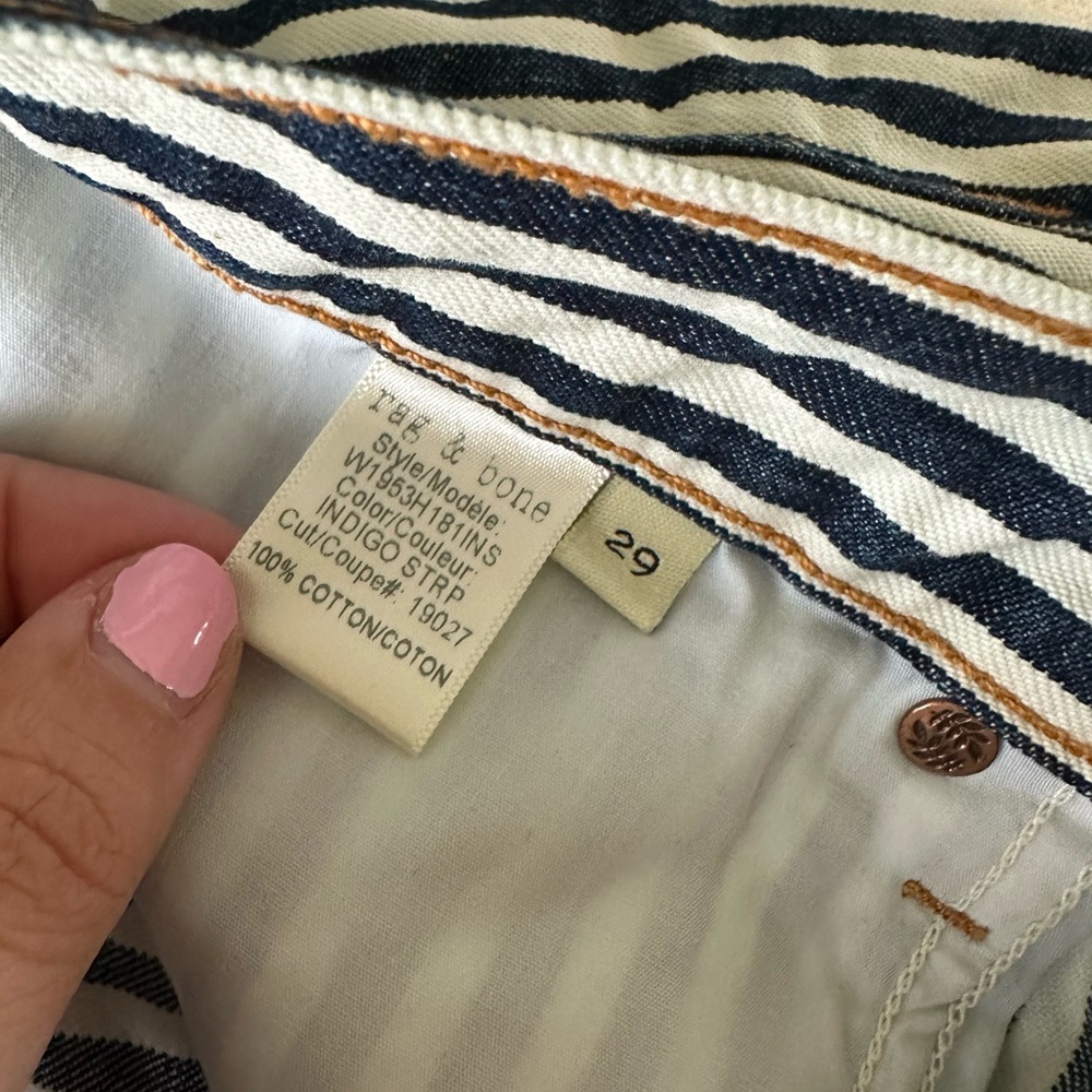 Barely Worn Striped Rag & Bone Shorts - image 4